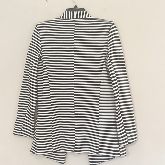 NWT Anthropologie x Bishop + Young Navy Striped Tradewind Blazer women size S - Picture 9 of 10